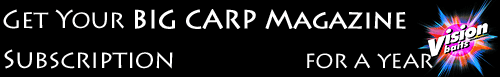 Get your big carp magazine subscription FREE for a year