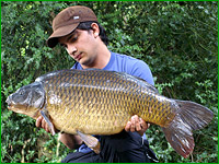 Alex with a 25lb 8oz Common