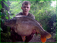 Adam with a 28lb 8oz Mirror