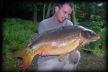 Piers Clarke with a cracking 21lb+ mirror